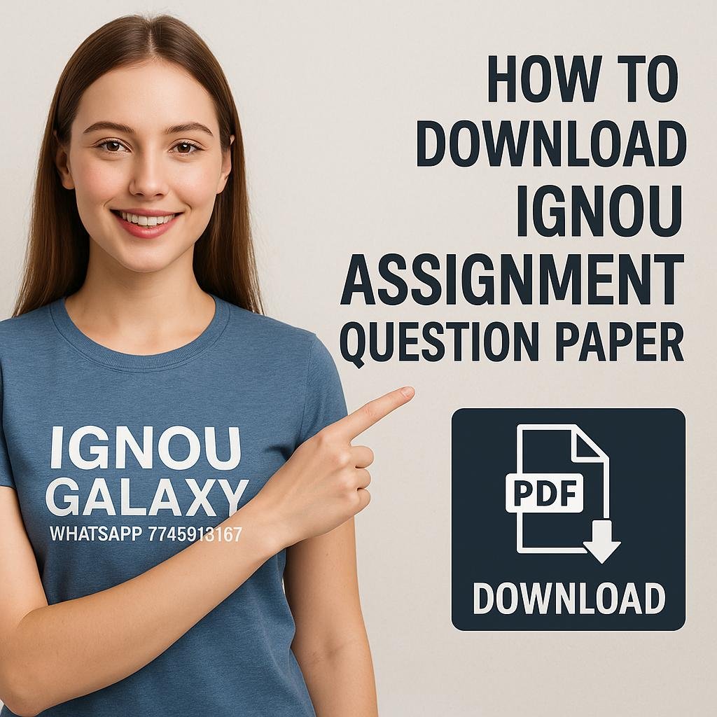 IGNOU Assignments Questions Papers