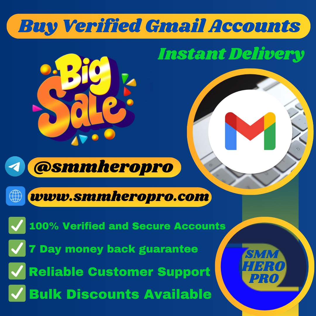 Buy Verified Gmail Accounts | Reliable old & new Gmail