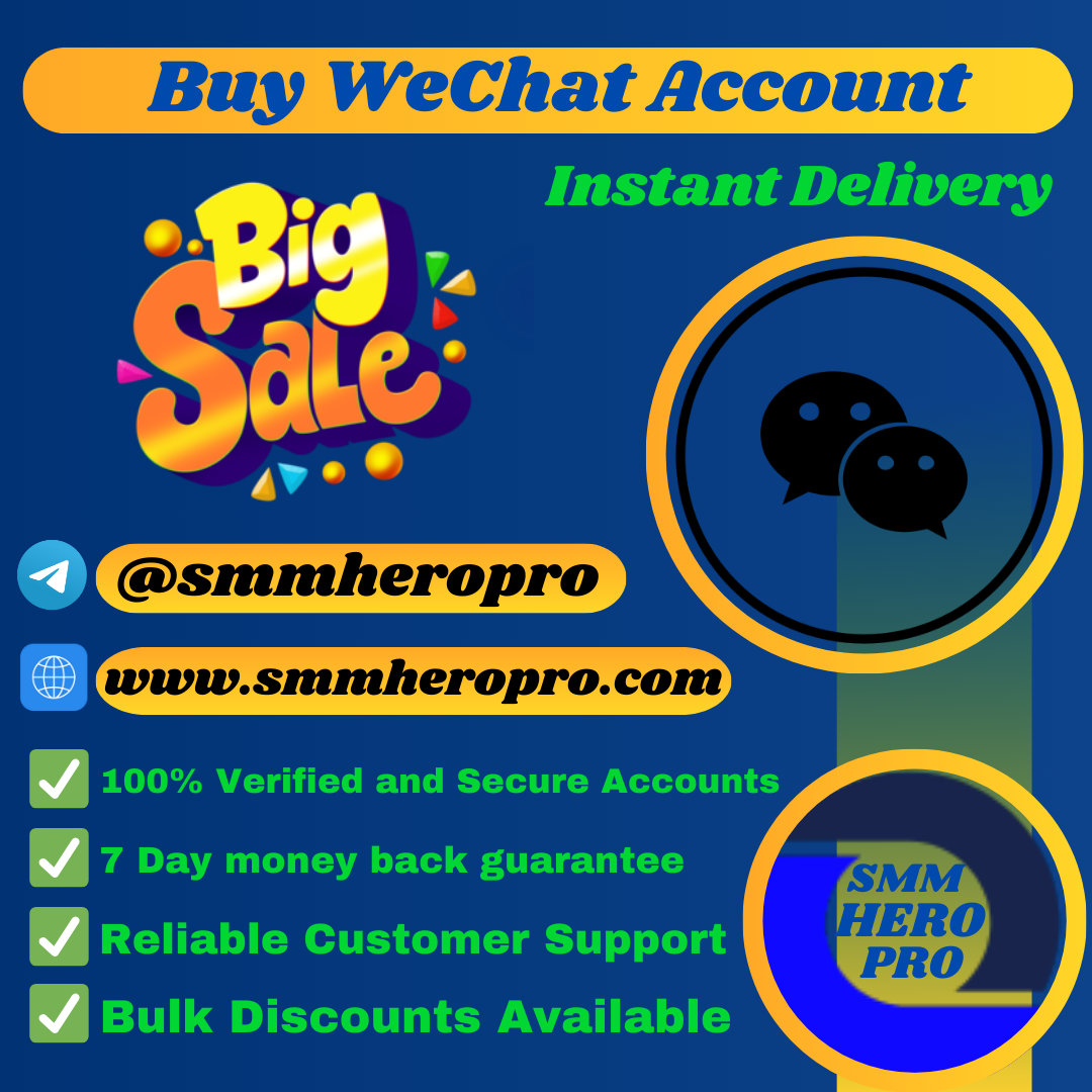 Buy WeChat Account | Verified Account - Instant Delivery