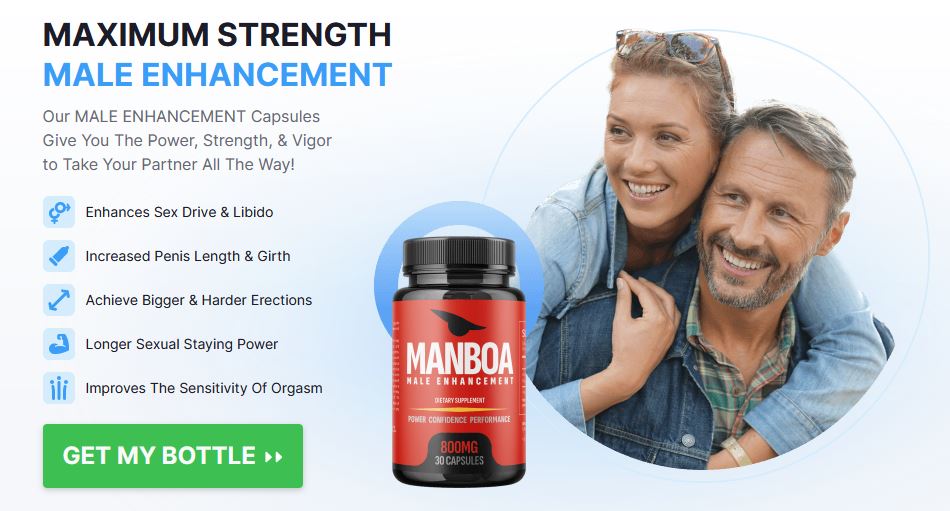 Manboa Male Enhancement (AU) - Increase Penis Size & Get Harder Erections!