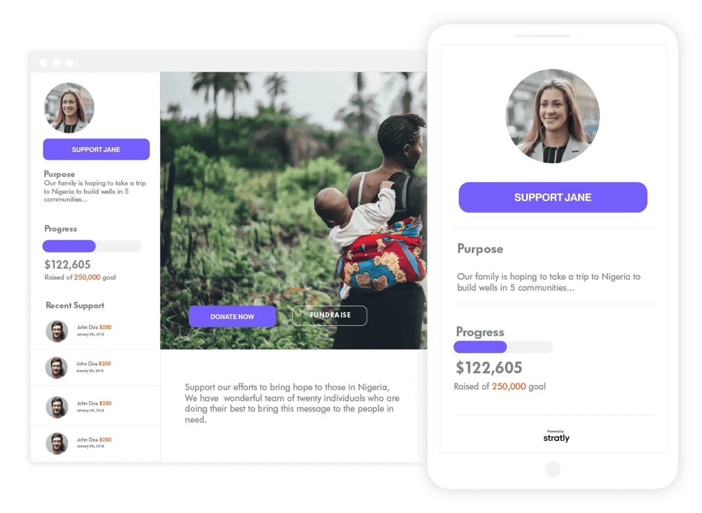 Simplify Fundraising Through Donation Forms with Stratly