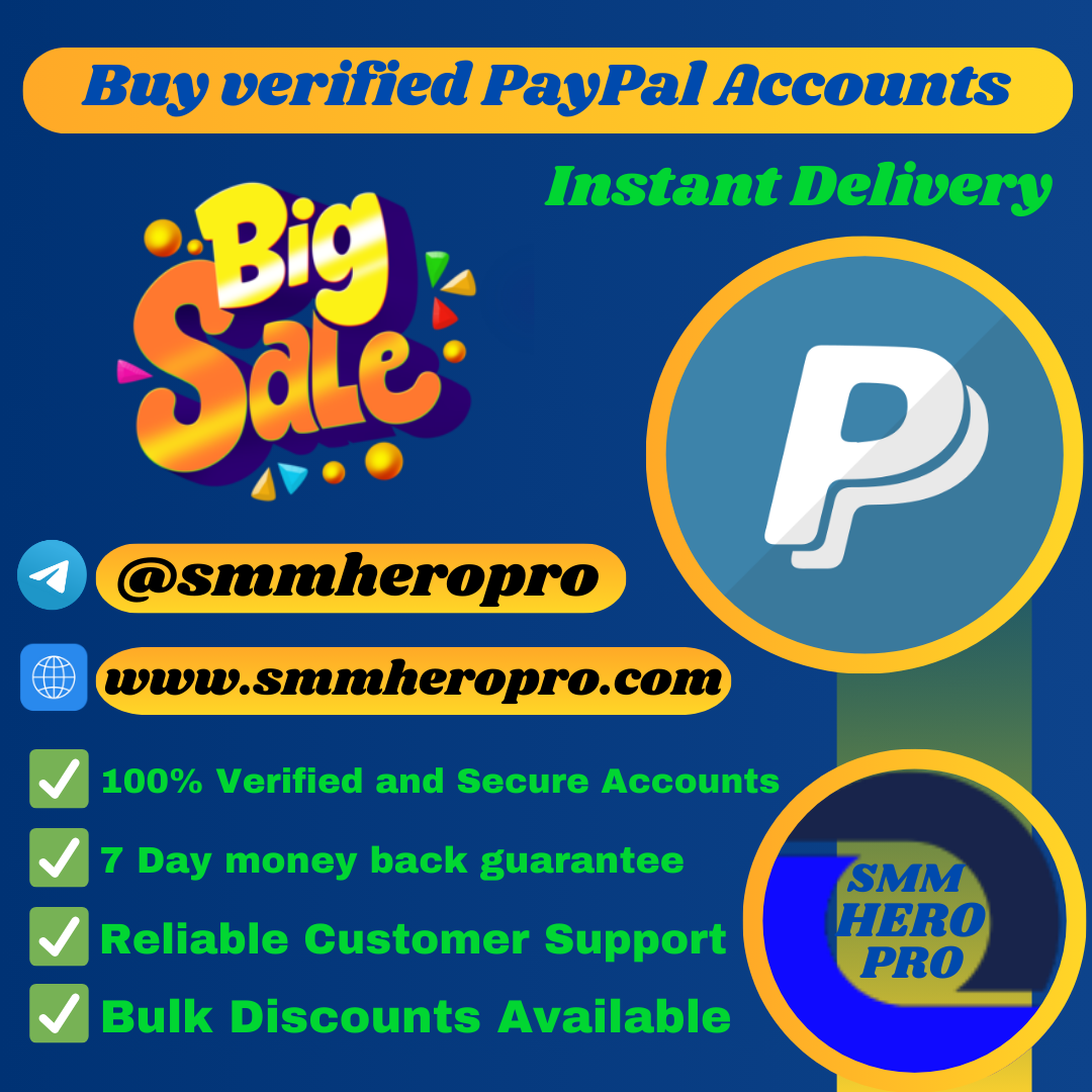 Buy Verified PayPal Accounts – Instant & Secure & trusted