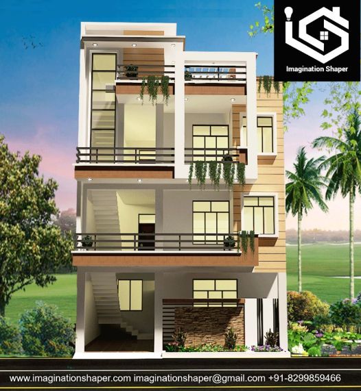 Two Floor House Design - Customized Designs by Professionals - Interactive 3d designs - Imagination shaper