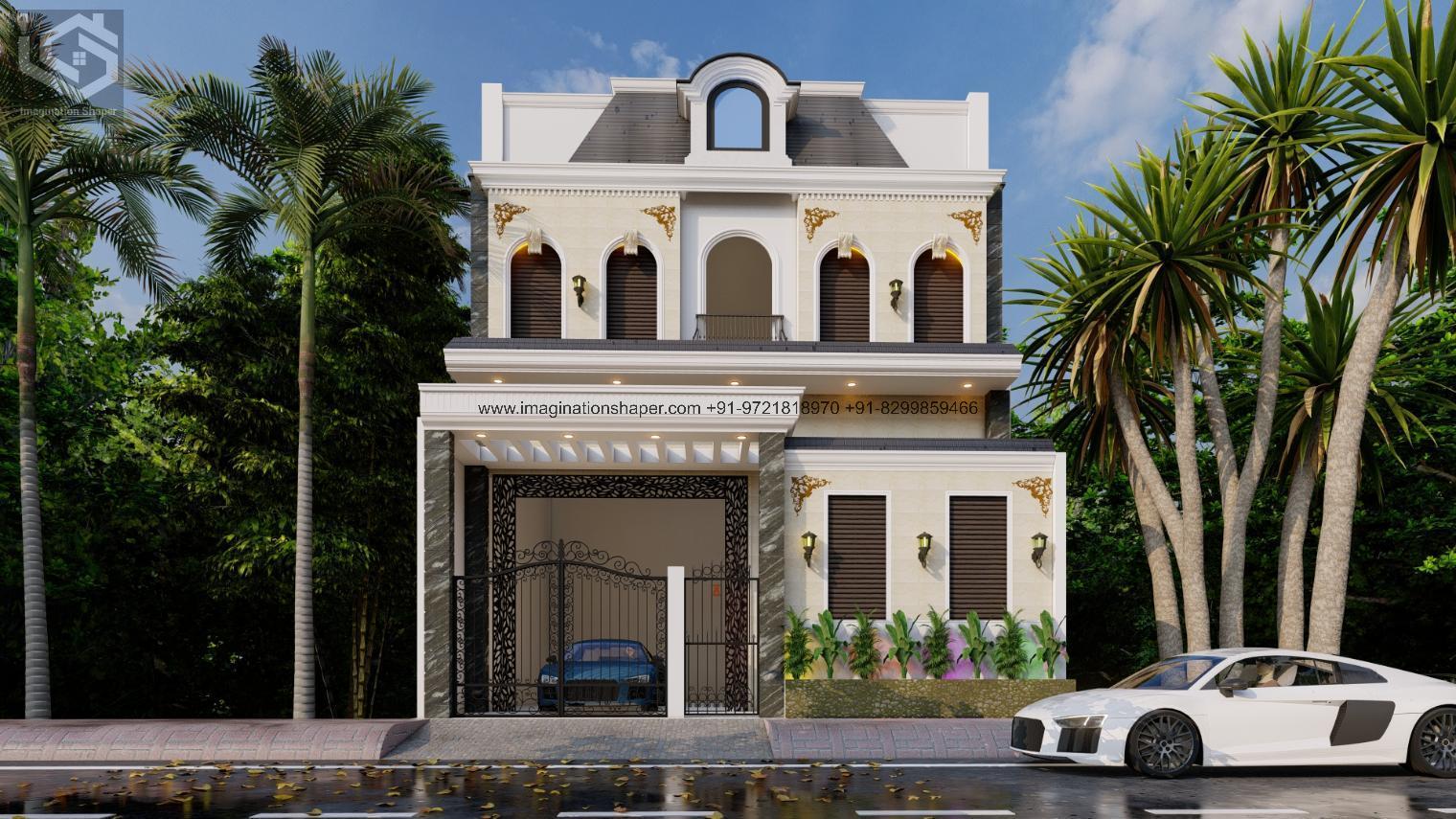 Traditional Home Design | Classic House Plans & Kerala Style Homes | Imagination Shaper