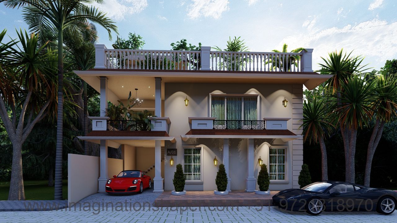 Front Elevation Designer - Customized Designs by Professionals - Interactive 3d designs - Imagination shaper