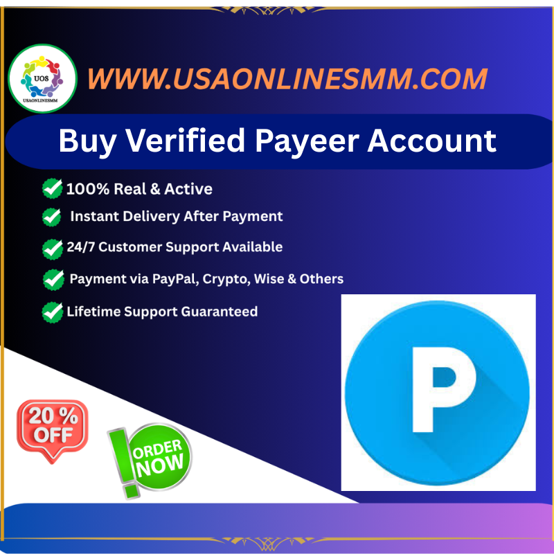 Buy Verified Payeer Account - Safe and secure100 %