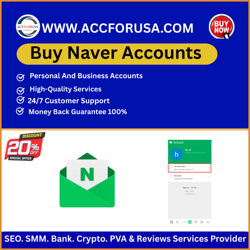 Buy Naver Accounts - For Seamless Korean Access