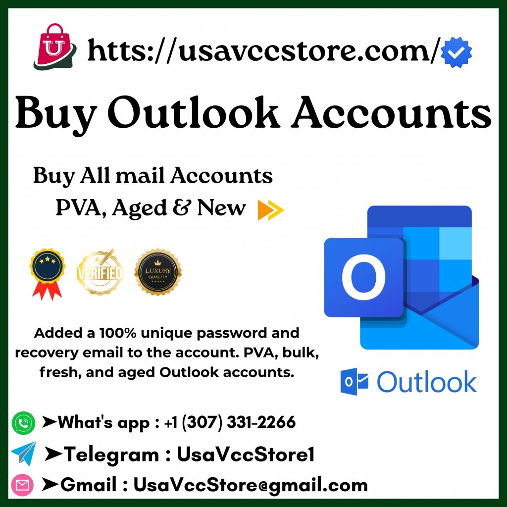 Buy Outlook Accounts | 100% Verified Outlook Emails for Your Business
