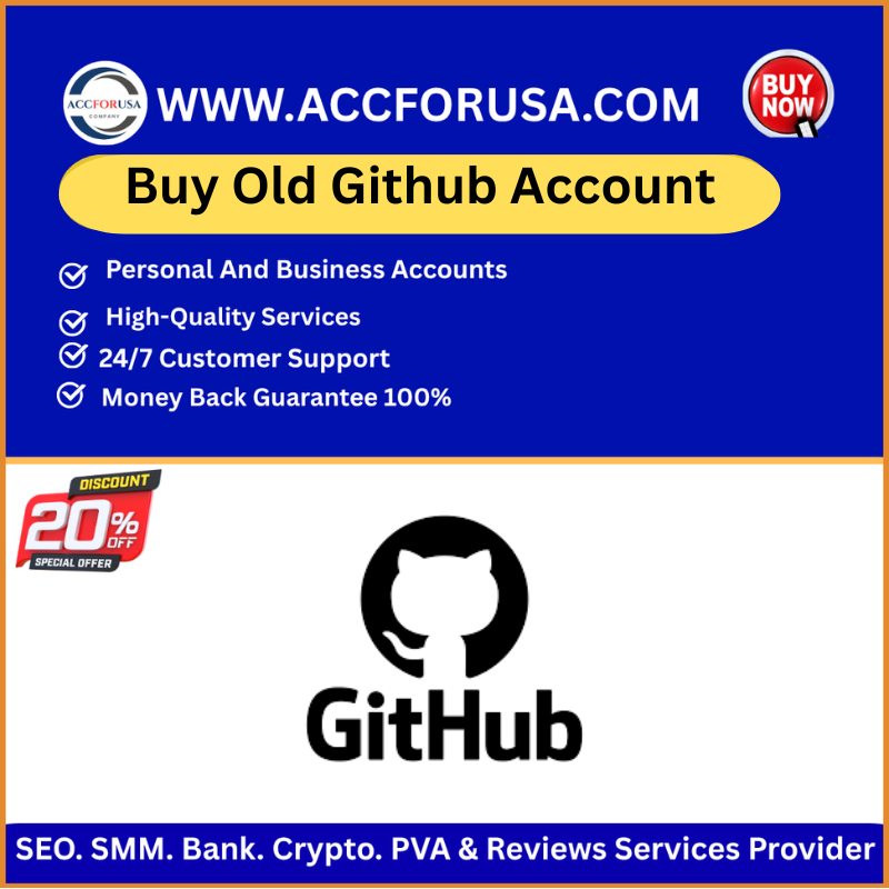 Buy Old Github Account - High Reputation