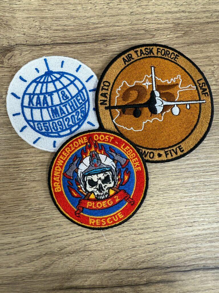 Geborduurde Patch | Borduurservice Belgium