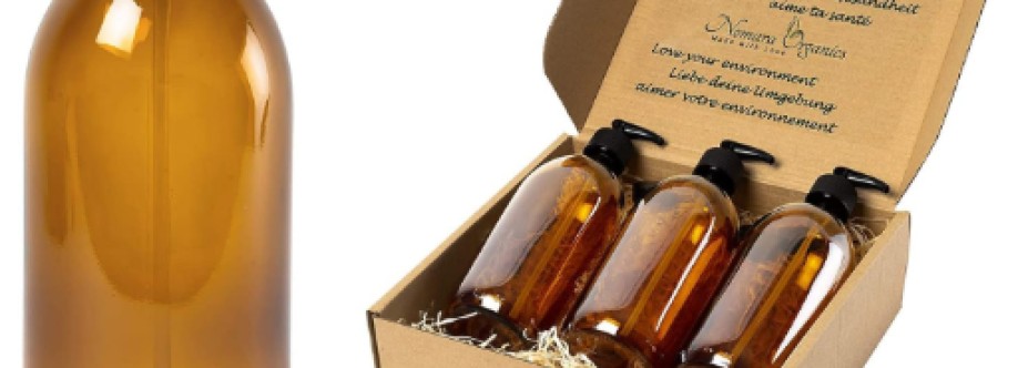 Refillable Glass soap dispensers Cover Image