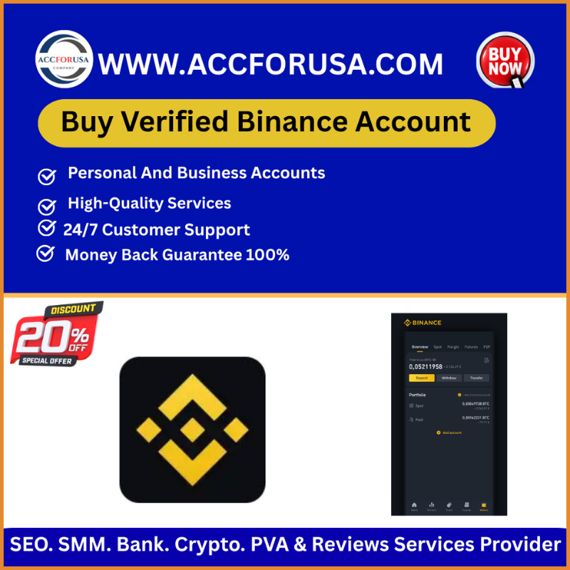 Buy Verified Binance Accounts -No.1 Best Site & KYC Verified