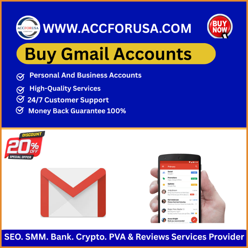 Buy Gmail Accounts - Instant Delivery