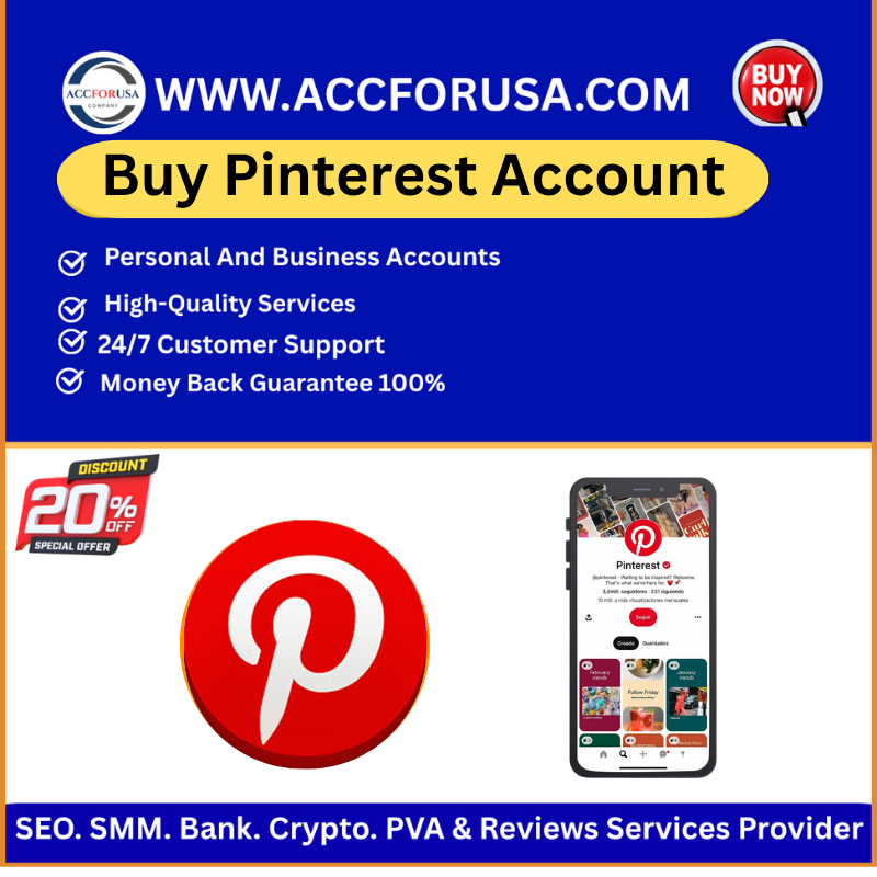 Buy Pinterest Account - business account & personal account