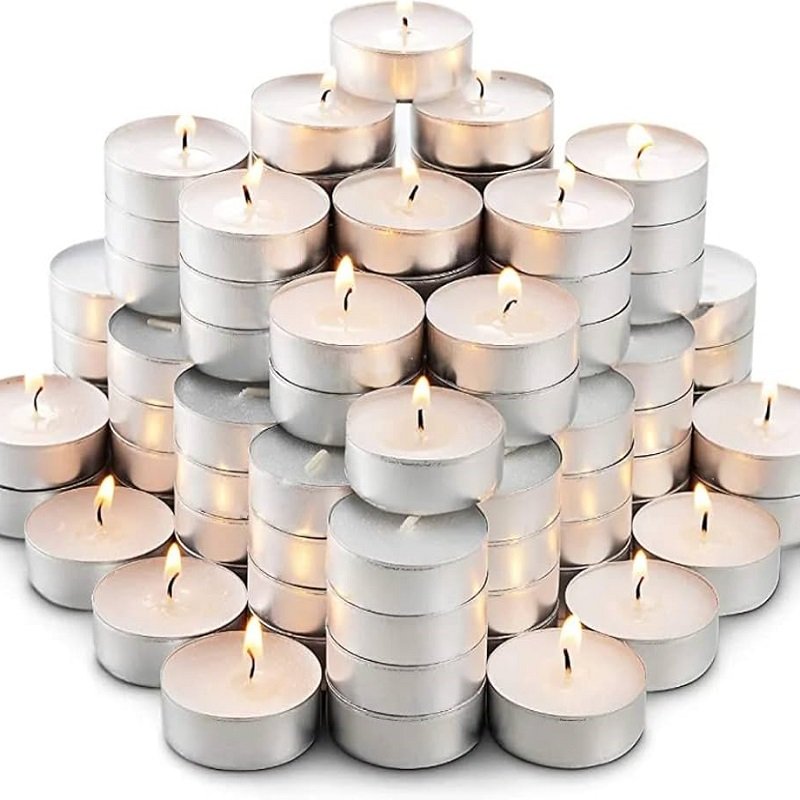 Buy Tealight Candles Pack of 50 & 100 By Namo Creations