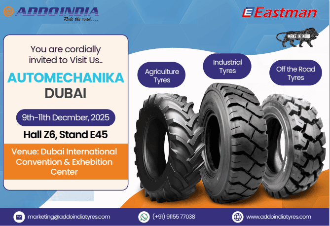 Solid Resilient Tyers - Addo India Tyres - Eastman