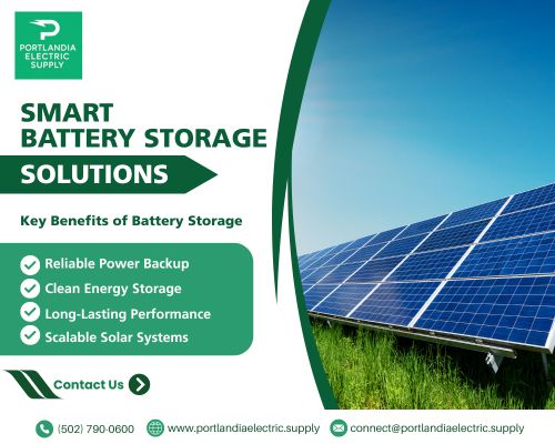 A Smarter Energy Future With Battery Storage | Author Portlandia Electric Supply | Sociomix