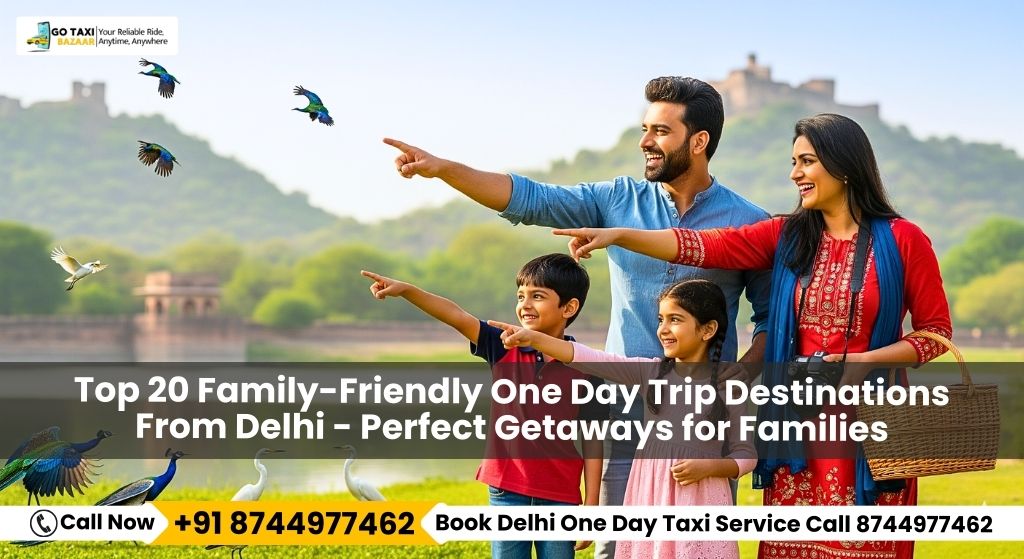 Top 20 Family-Friendly One Day Trip Destinations From Delhi - Perfect Getaways For Families