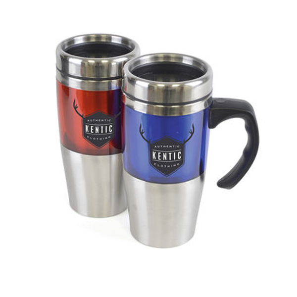 Promotional Rembrandt Travel Mug | Printed 475ml Plastic Travel Mug UK