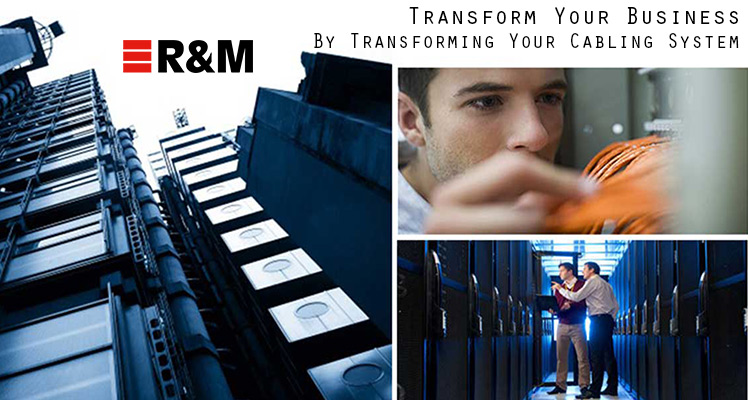 R&M Fiber optic LIU Loaded & Unloaded 24 48 port cost price dealer distributor partner supplier in India | Radiant Info Solutions