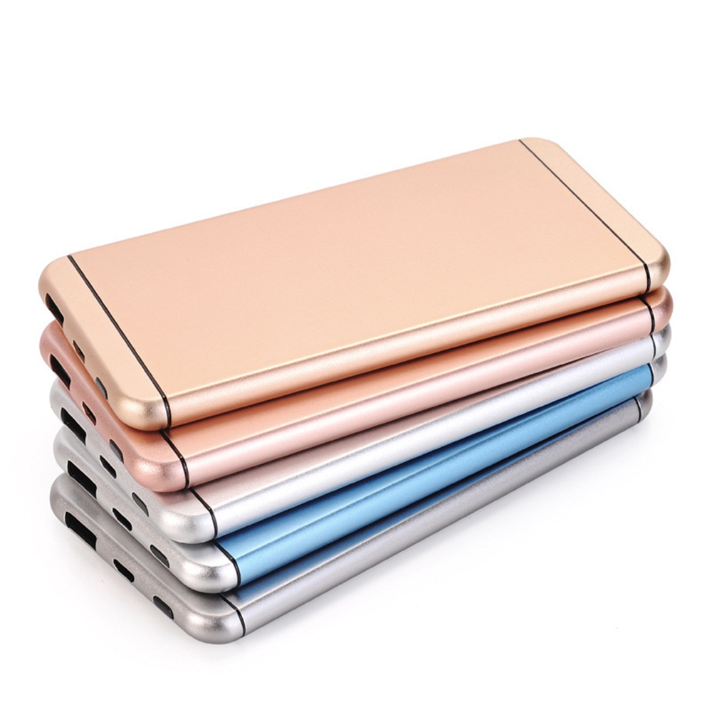Metallic Slimline Power Bank - bmt Promotions