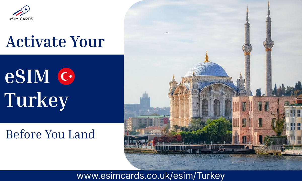 Ensure Seamless Connectivity With the Best eSIM for Turkey – UK Europe eSIM cards