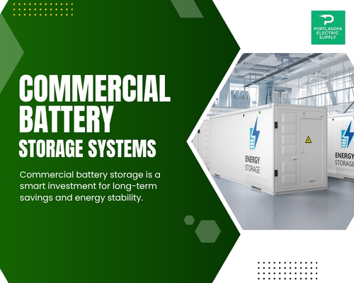 Commercial Battery Storage Systems for Smarter Business Energy Management – Power Generation Products -Generaors, Solar panels, Inverters