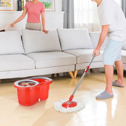 Upgrade Your Cleaning Routine with a Durable Spin Mop Bucket Set