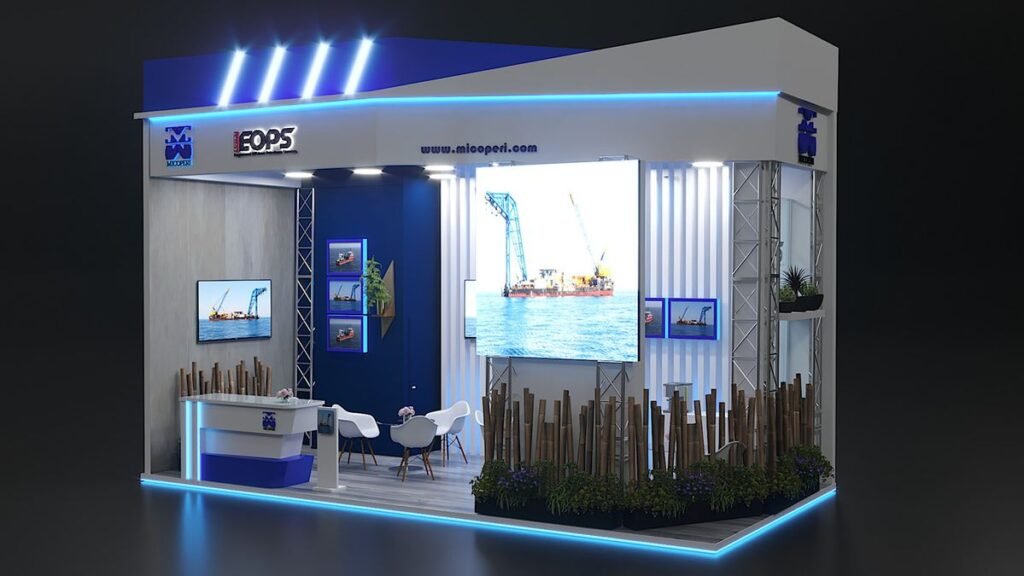 Exhibition Stand Design Focused on Function, Flow, and Visibility