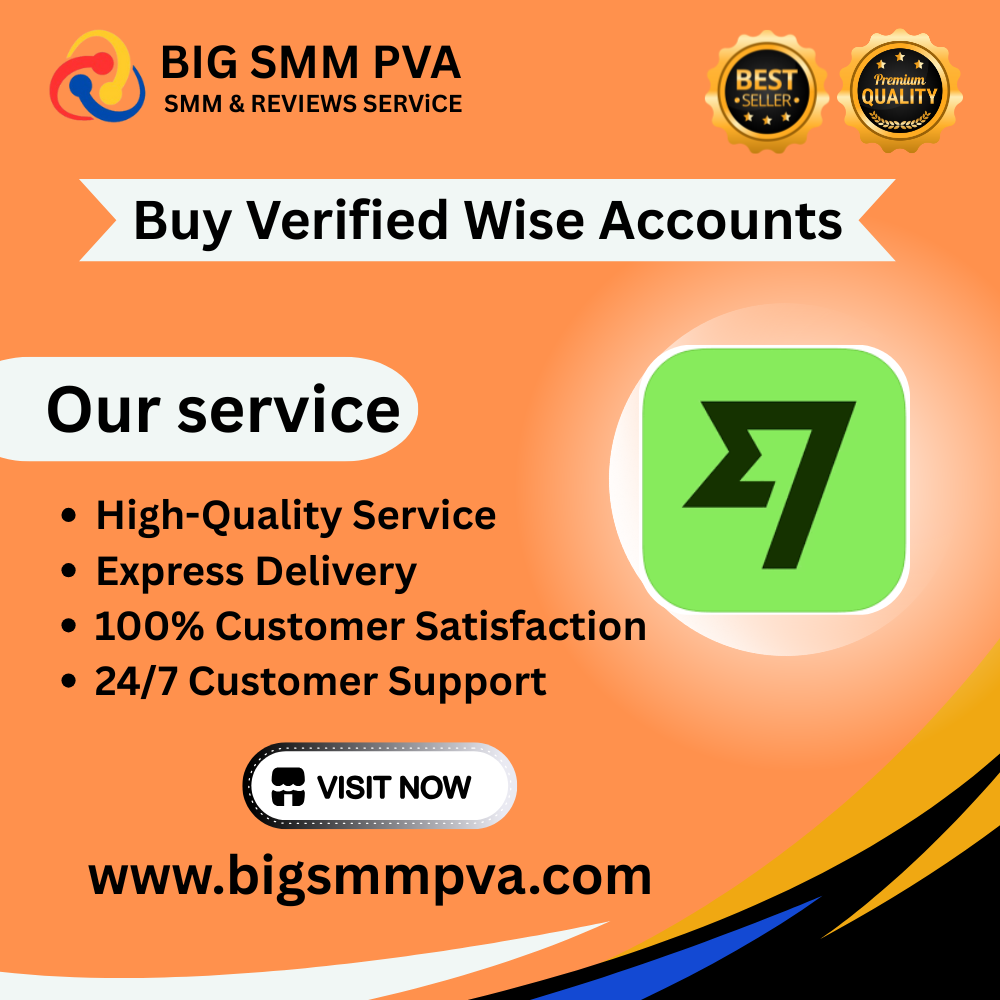 Buy Verified Wise Accounts - Fast Delivery & High Quality