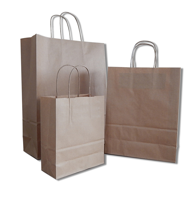 Natural Kraft Bags | Custom Printed Natural Kraft Bags