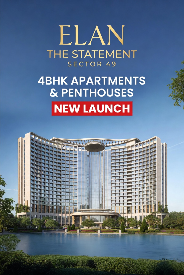 Elan The Statement Sector 49 Gurgaon – Ultra-Luxury 4BHK Apartments
