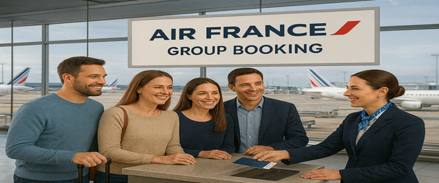 Air France Group Booking Deals
