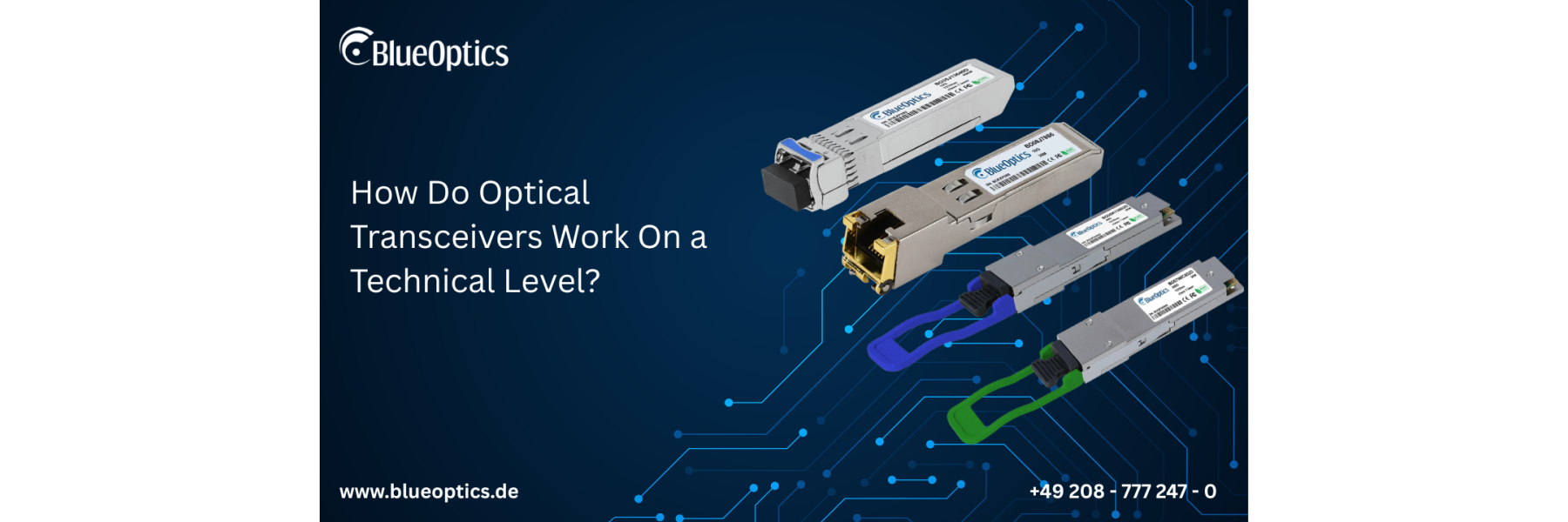 Die technische Funktionsweise optischer Transceiver | einfach erklärt