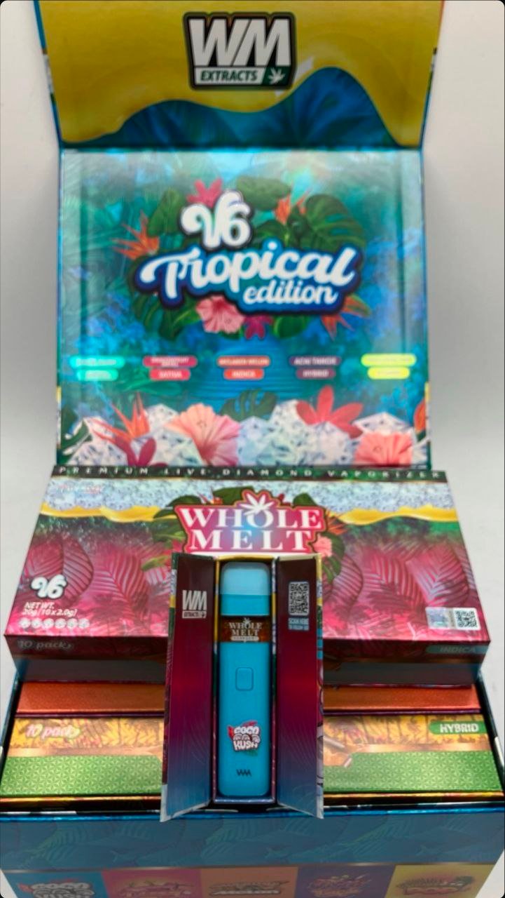 V6 Coco Kush – Indica Live Resin Vape