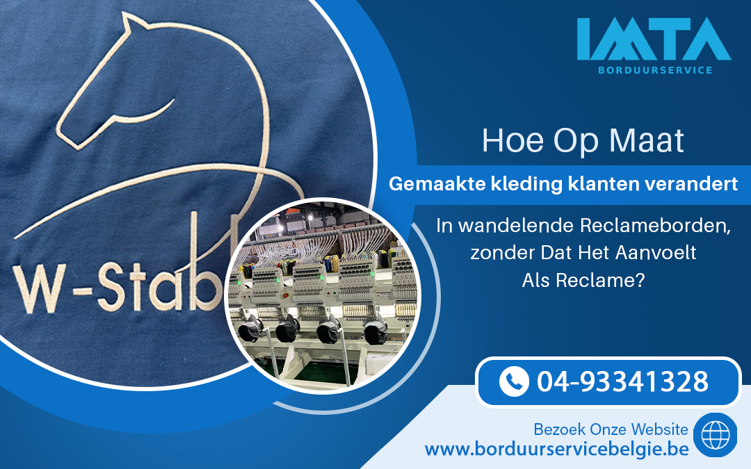 Hoe op maat gemaakte kleding klanten verandert in wandelende reclameborden, zonder dat het aanvoelt als reclame? – Site Title