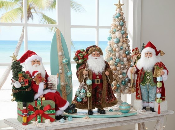 Top Premium Karen Didion Santa Figurines for Best Coastal Christmas Decor in USA (2026 Guide)