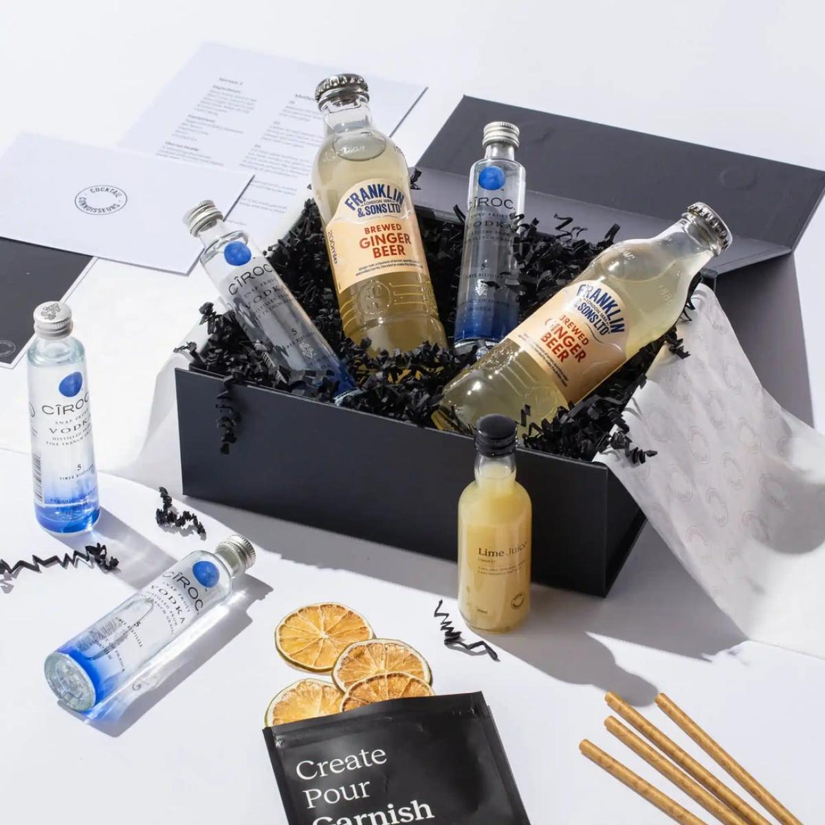 A Celebration Ready Alcohol-related Gift Set With Timeless Style | Author Cocktail Connoisseurs | Sociomix