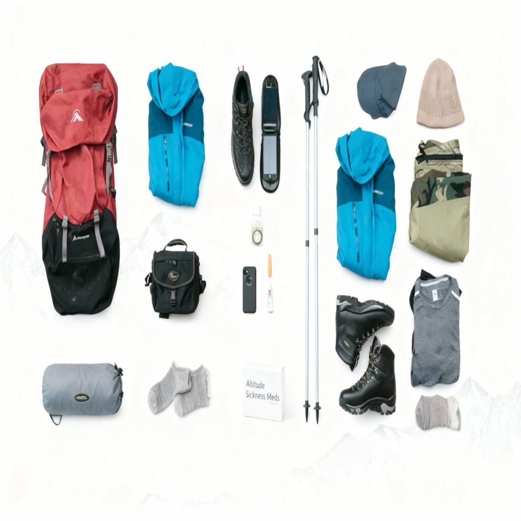 Everest Base Camp Trek Packing List - Himalayahub