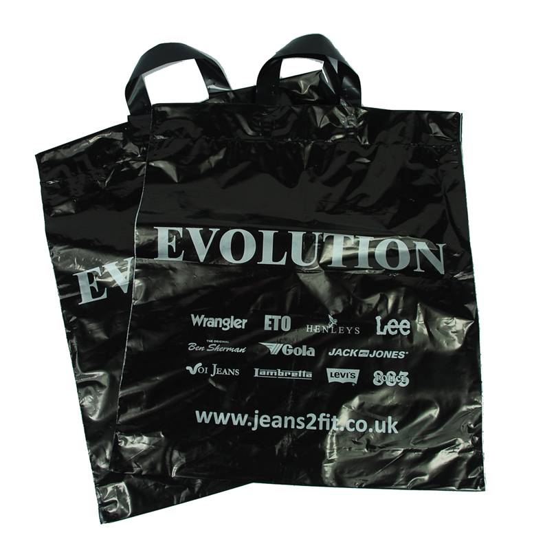 Flexiloop Carrier Bags | Flexiloop Handle Plastic Carrier Bags in UK