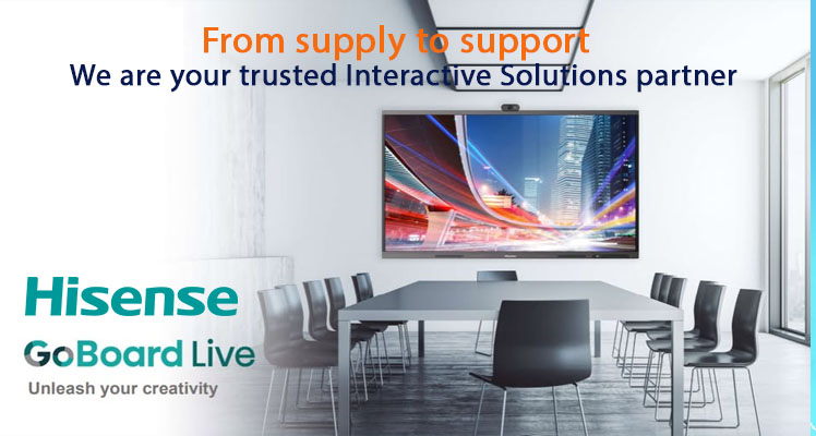 Hisense Interactive Panel TV for Smart Collaboration & Learning