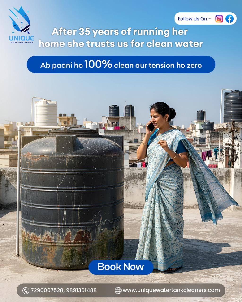 Top-Rated Water Tank Cleaning Service in Faridabad – Book...