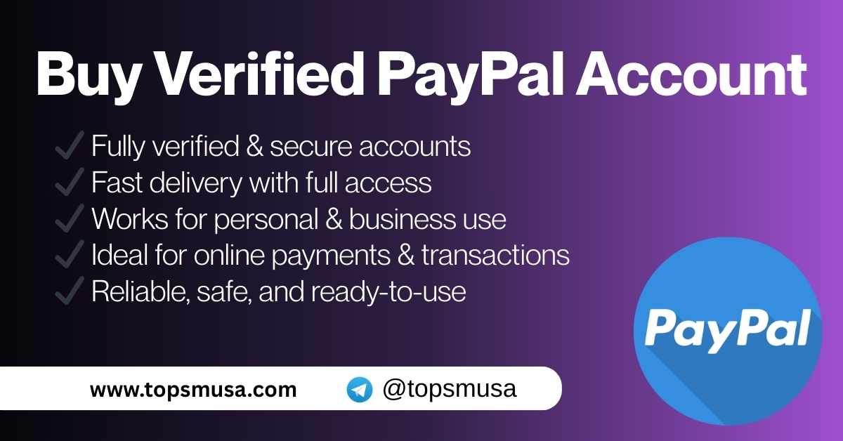 Before You Buy a Verified PayPal Account, Read This