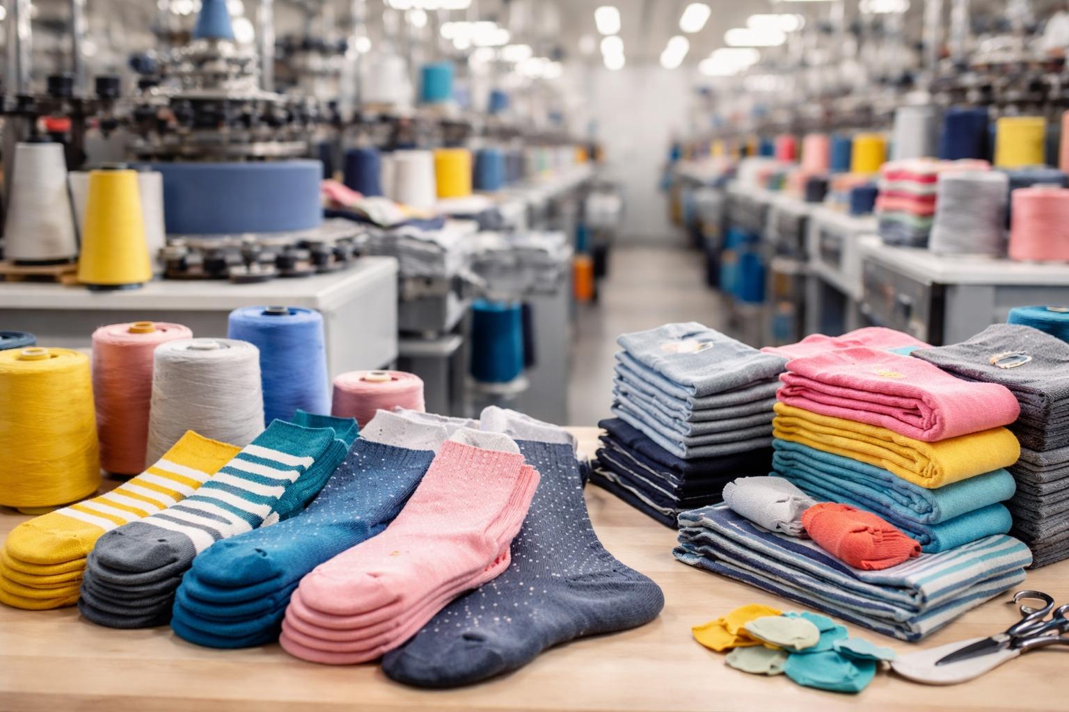 Premium Socks Manufacturer in Delhi for Export & Domestic...