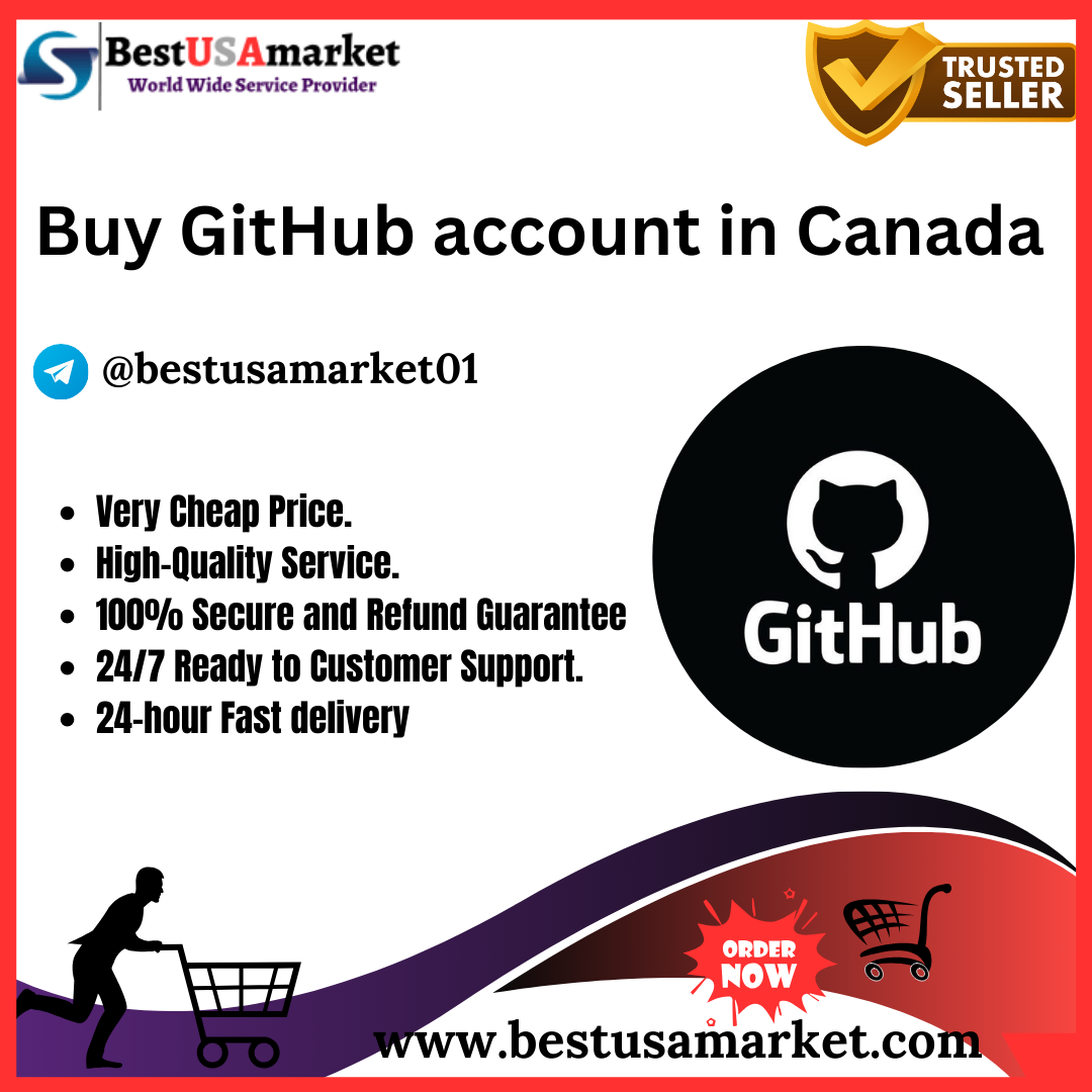 Buy GitHub account in Canada -
