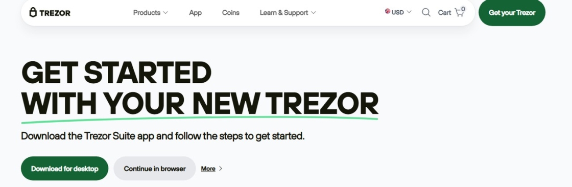 Trezor start Cover Image