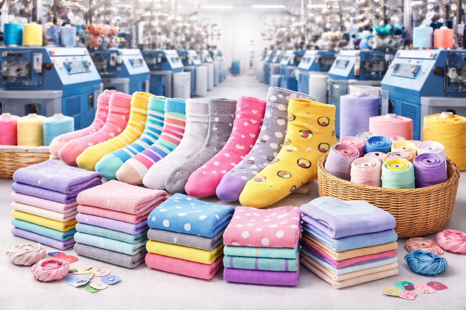 Premium Quality & Bulk Production: Yadav Products – Leading Socks Manufacturers