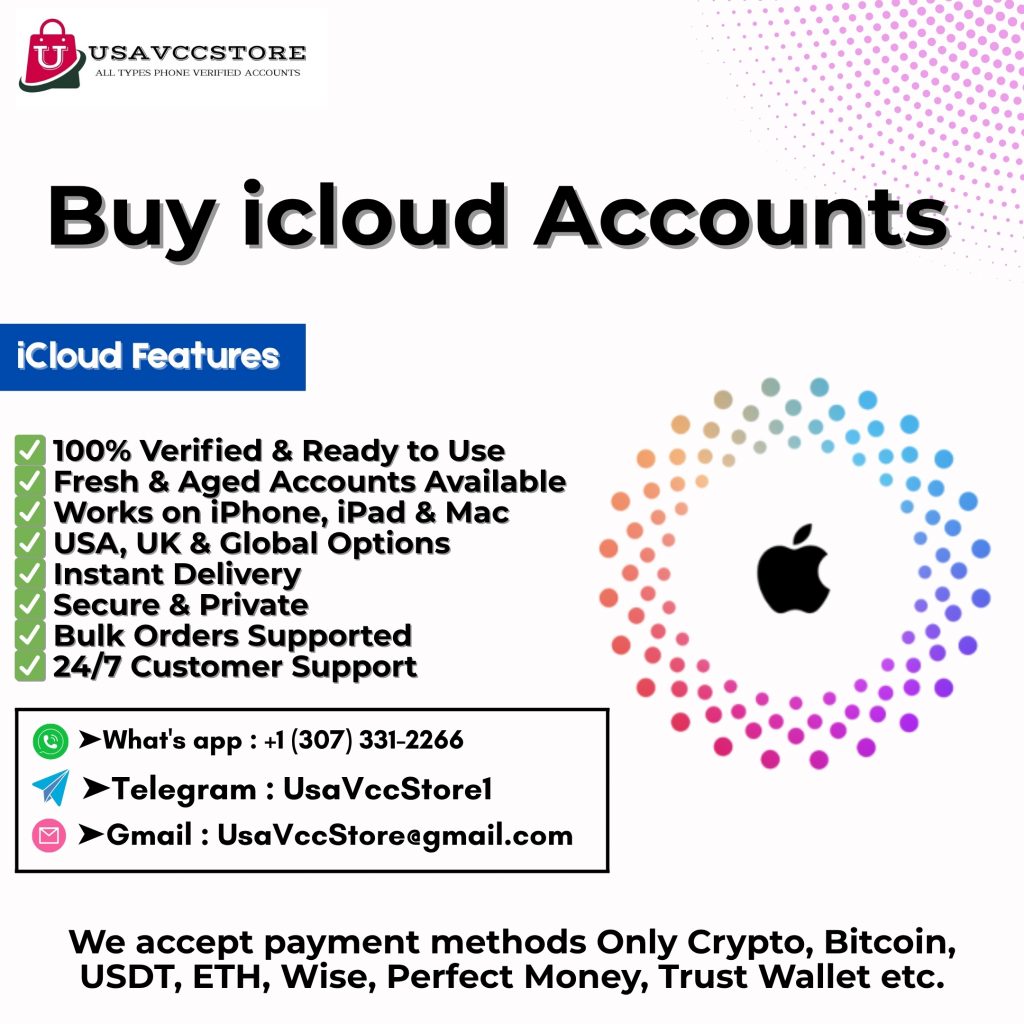 Buy iCloud Accounts - Best Service Provider in USA