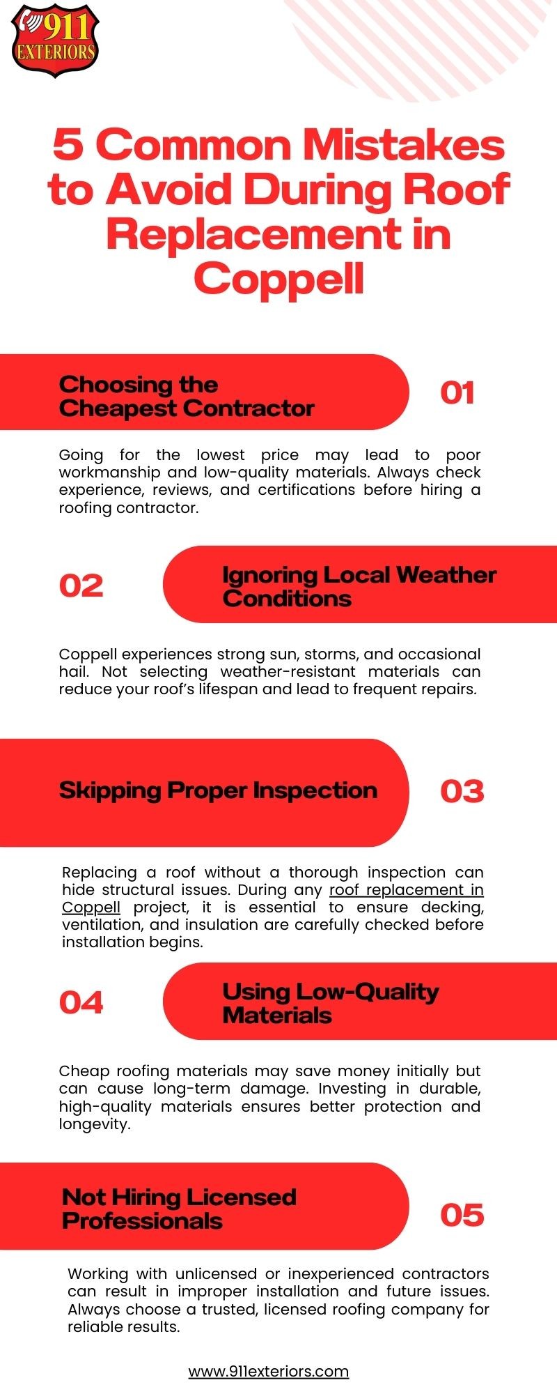 5 Common Mistakes to Avoid During Roof Replacement..