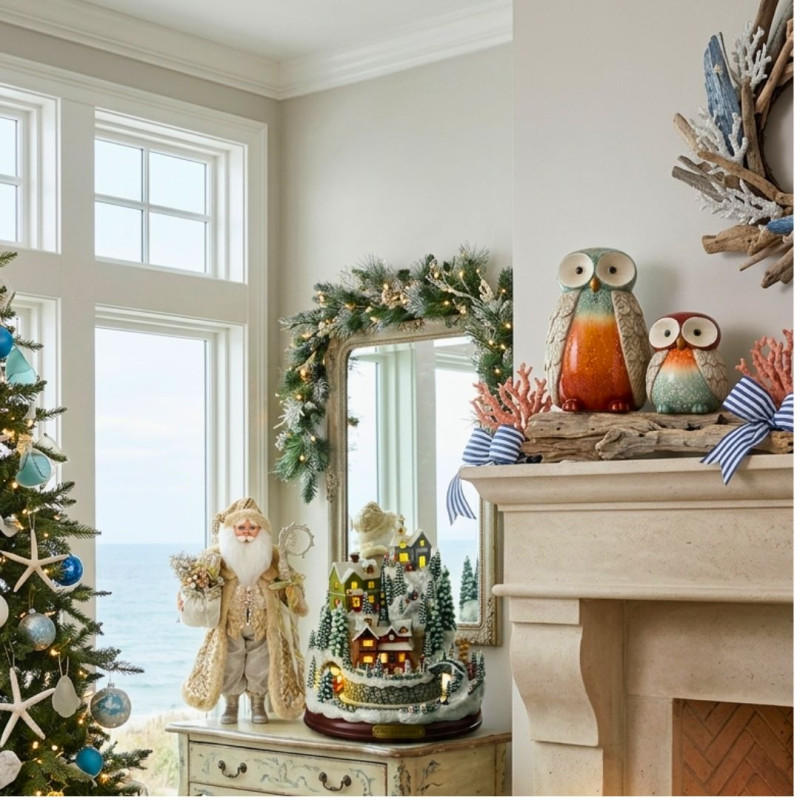 How Melrose Home Decor Enhances Coastal Christmas Décor: coastalchristms — LiveJournal